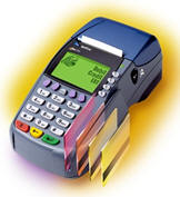 Verifone Omni 3740 Credit Card Machine